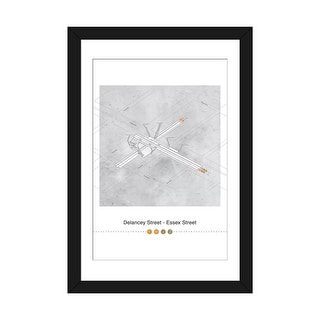 iCanvas "Delancey Street - Essex Street Station 3D Map Posterm" by